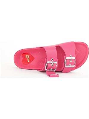 SANDALI LOVE MOSCHINO FUXIA in DONNA