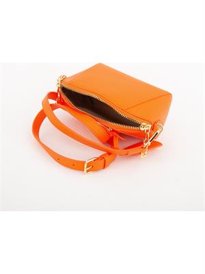 BORSA A SPALLA LOVE MOSCHINO ARANCIONE in DONNA