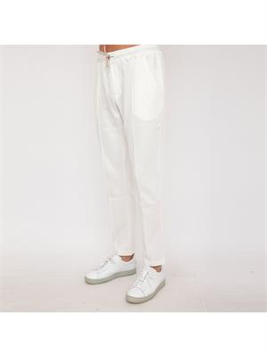 PANTALONE TUTA ELEVENTY BIANCO in UOMO