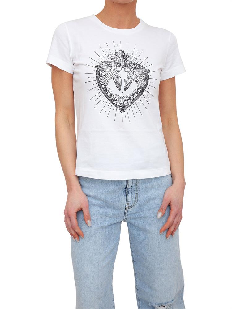T-SHIRT PINKO BIANCO