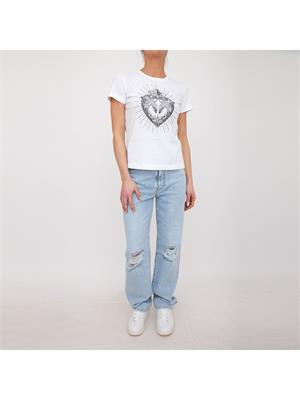 T-SHIRT PINKO BIANCO in DONNA