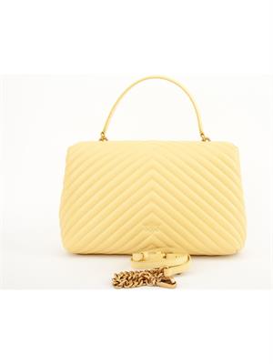 BORSA A SPALLA PINKO GIALLO in DONNA