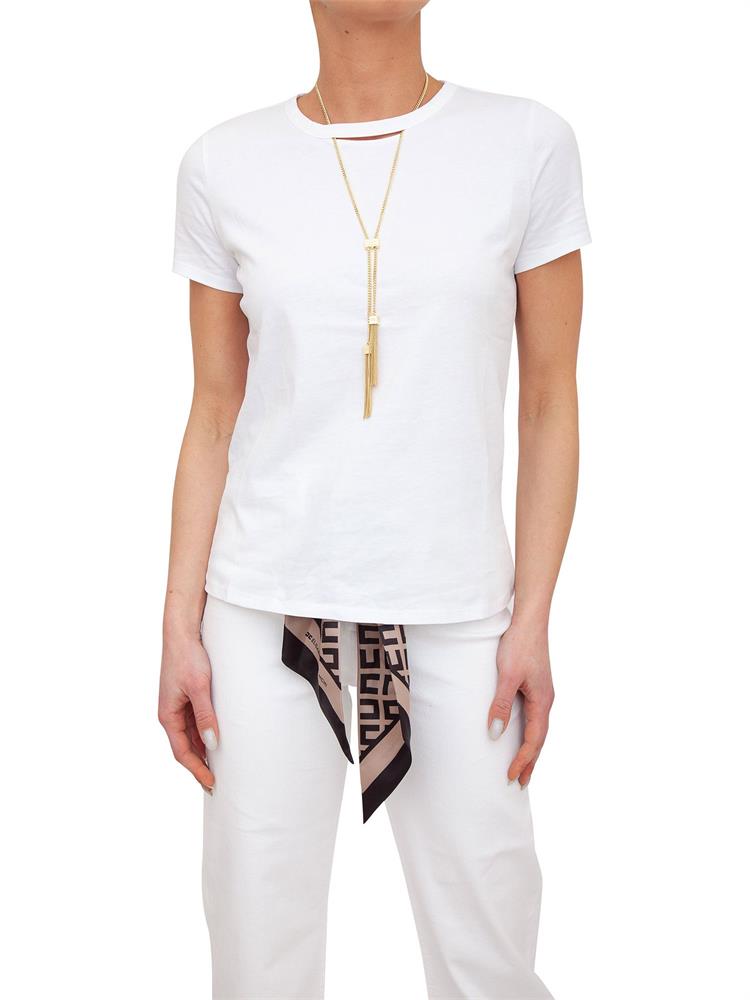 T-SHIRT ELISABETTA FRANCHI BIANCO