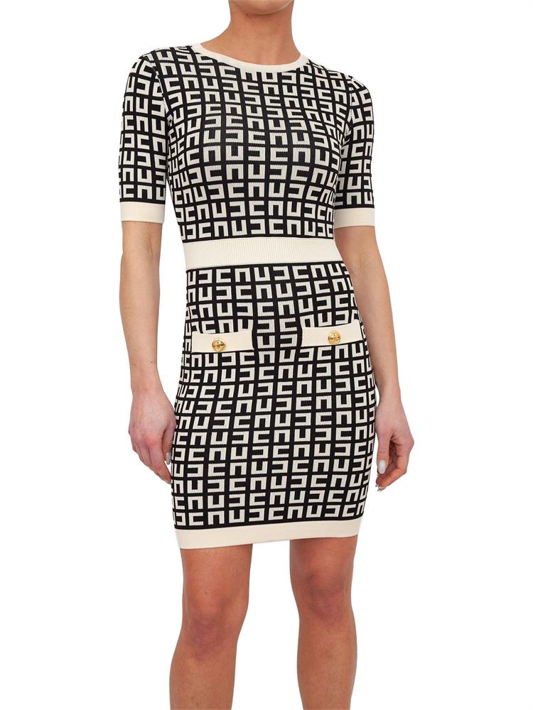 VESTITO ELISABETTA FRANCHI BICOLOR