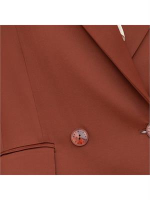 GIACCA PATRIZIA PEPE MARRONE in DONNA