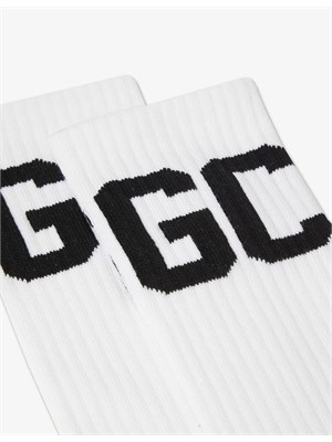 Calzini lunghi GCDS bianchi in UOMO