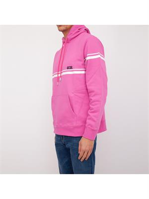 FELPA GCDS ROSA in UOMO