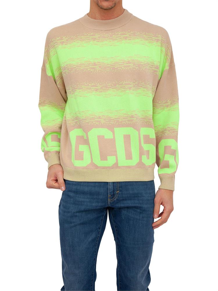 MAGLIA GCDS BEIGE