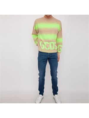 MAGLIA GCDS BEIGE in UOMO