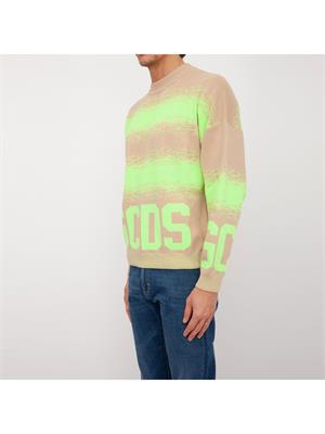 MAGLIA GCDS BEIGE in UOMO