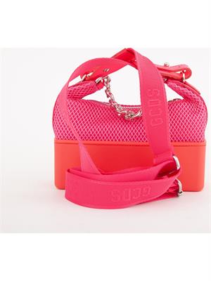 BORSA A SPALLA GCDS FUXIA in DONNA