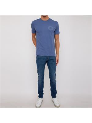 T-SHIRT CORNELIANI BLU in UOMO