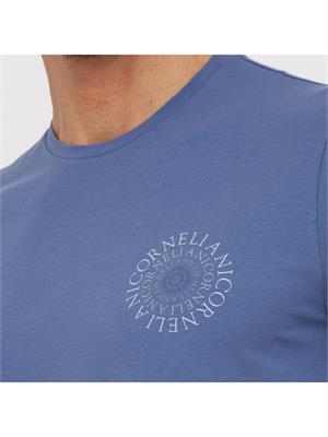 T-SHIRT CORNELIANI BLU in UOMO