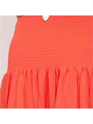GONNA LUNGA TWIN-SET CORALLO in DONNA