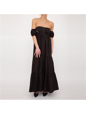 VESTITO TWIN-SET NERO in DONNA