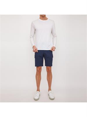 PANTALONE BERMUDA EA7 EMPORIO ARMANI BLU in UOMO