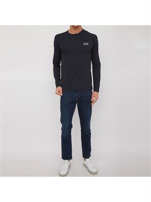 T-SHIRT EA7 EMPORIO ARMANI NERO in UOMO