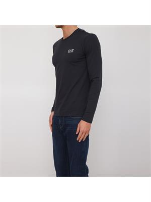 T-SHIRT EA7 EMPORIO ARMANI NERO in UOMO