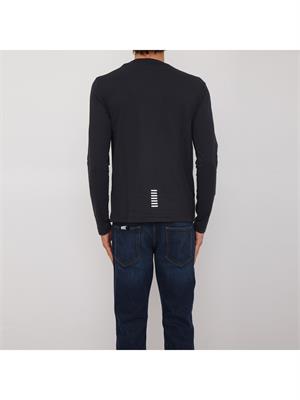 T-SHIRT EA7 EMPORIO ARMANI NERO in UOMO