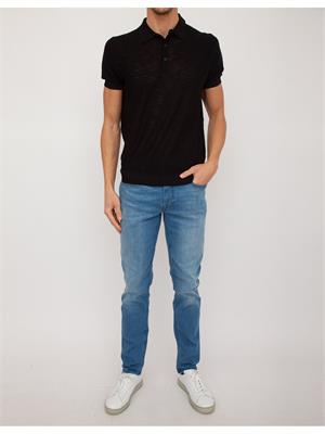POLO ANTONY MORATO NERO in UOMO