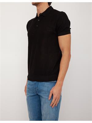 POLO ANTONY MORATO NERO in UOMO