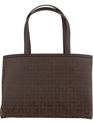 BORSA A SPALLA ELISABETTA FRANCHI MARRONE in DONNA