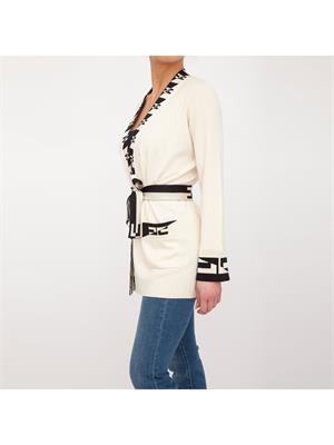 CARDIGAN ELISABETTA FRANCHI BURRO in DONNA