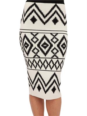 GONNA LUNGA ELISABETTA FRANCHI BURRO in DONNA