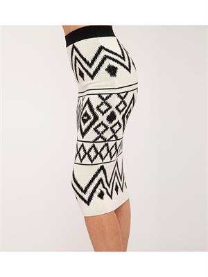 GONNA LUNGA ELISABETTA FRANCHI BURRO in DONNA