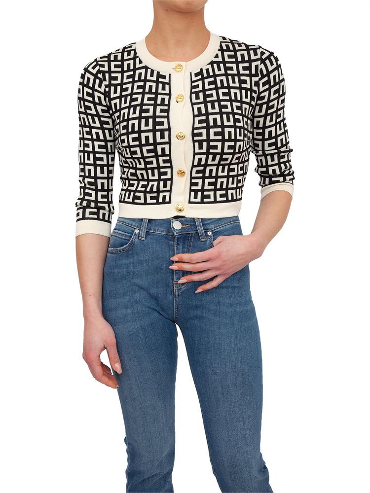 CARDIGAN ELISABETTA FRANCHI NERO