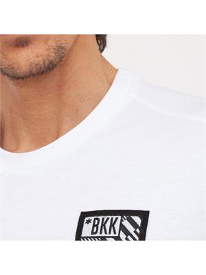 T-SHIRT BIKKEMBERGS BIANCO in UOMO