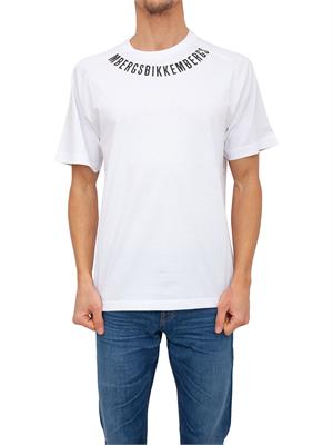 T-SHIRT BIKKEMBERGS BIANCO in UOMO