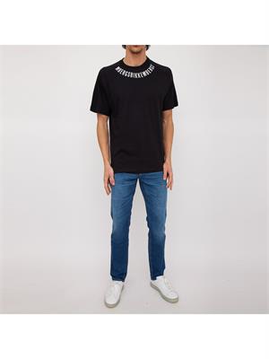 T-SHIRT BIKKEMBERGS NERO in UOMO
