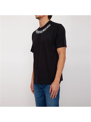 T-SHIRT BIKKEMBERGS NERO in UOMO