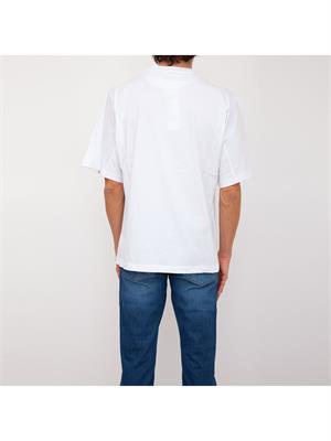 T-SHIRT BIKKEMBERGS BIANCO in UOMO