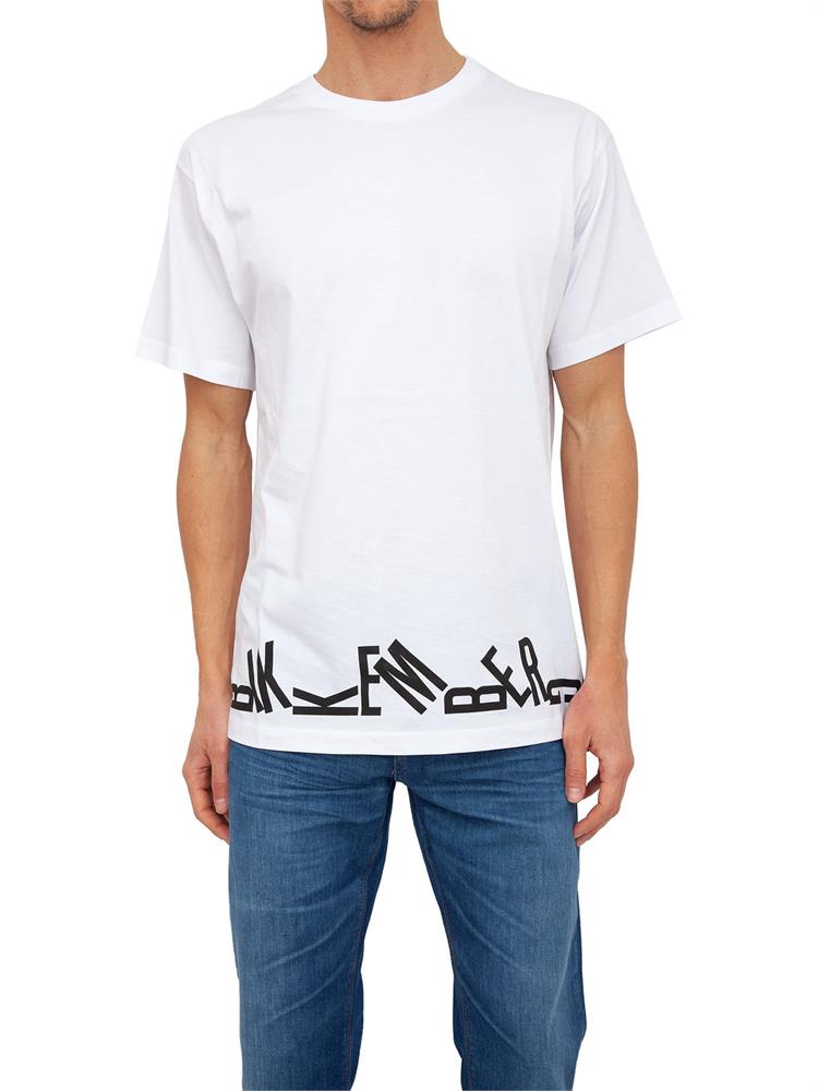T-SHIRT BIKKEMBERGS BIANCO