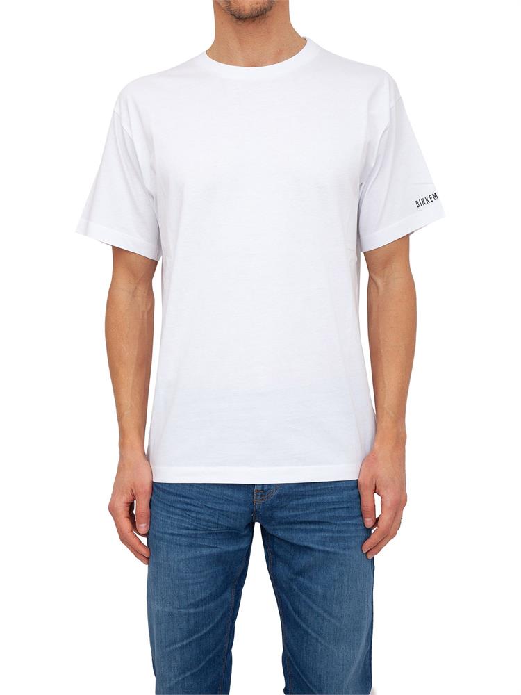 T-SHIRT BIKKEMBERGS BIANCO