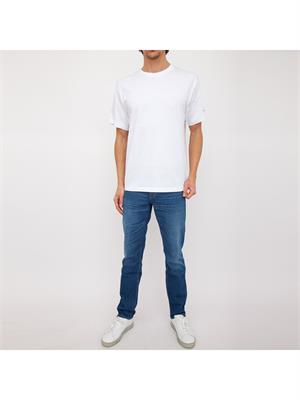 T-SHIRT BIKKEMBERGS BIANCO in UOMO