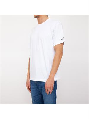 T-SHIRT BIKKEMBERGS BIANCO in UOMO