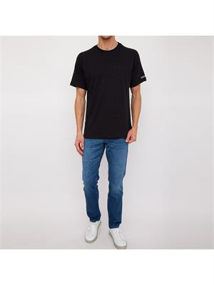 T-SHIRT BIKKEMBERGS NERO in UOMO