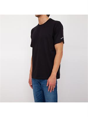 T-SHIRT BIKKEMBERGS NERO in UOMO