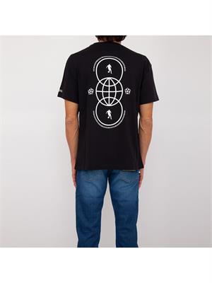 T-SHIRT BIKKEMBERGS NERO in UOMO