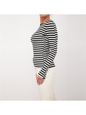 MAGLIA TWIN-SET RIGHE in DONNA