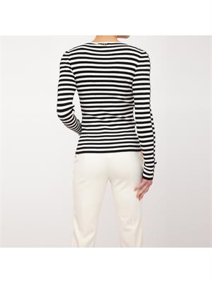 MAGLIA TWIN-SET RIGHE in DONNA
