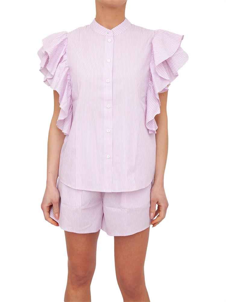 CAMICIA MANICA CORTA TWIN-SET ROSA