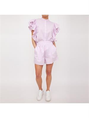 CAMICIA MANICA CORTA TWIN-SET ROSA in DONNA