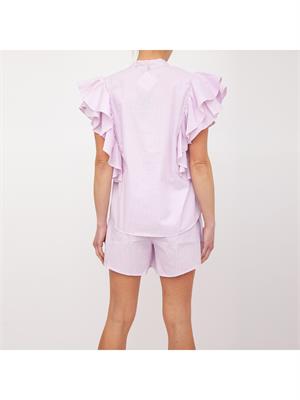 CAMICIA MANICA CORTA TWIN-SET ROSA in DONNA