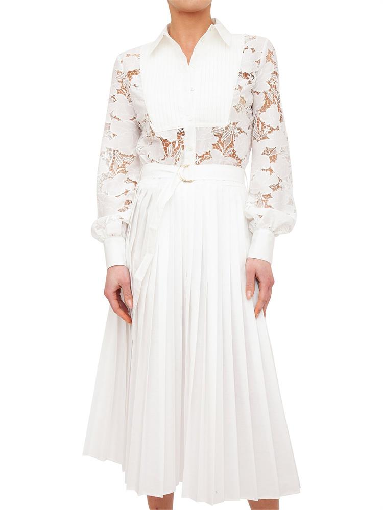 VESTITO ERMANNO FIRENZE BIANCO