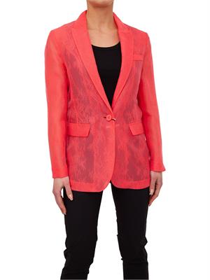 GIACCA TWIN-SET CORALLO in DONNA
