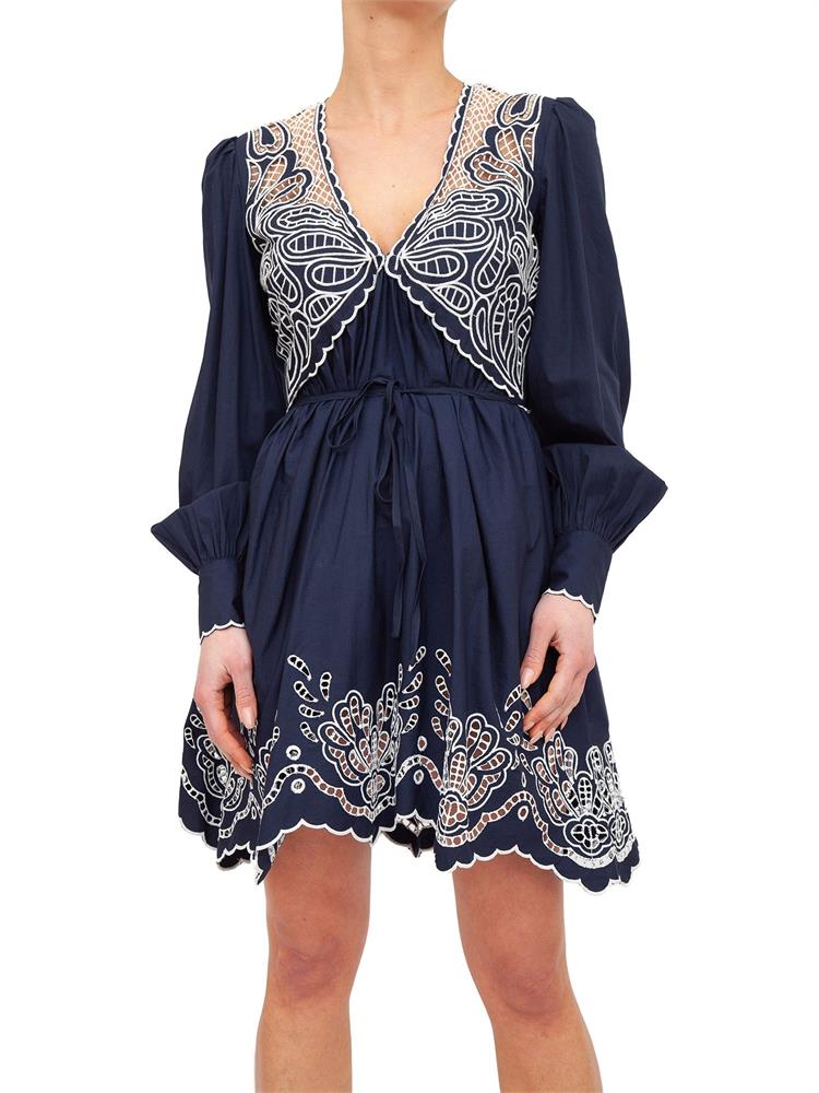 VESTITO TWIN-SET BLU